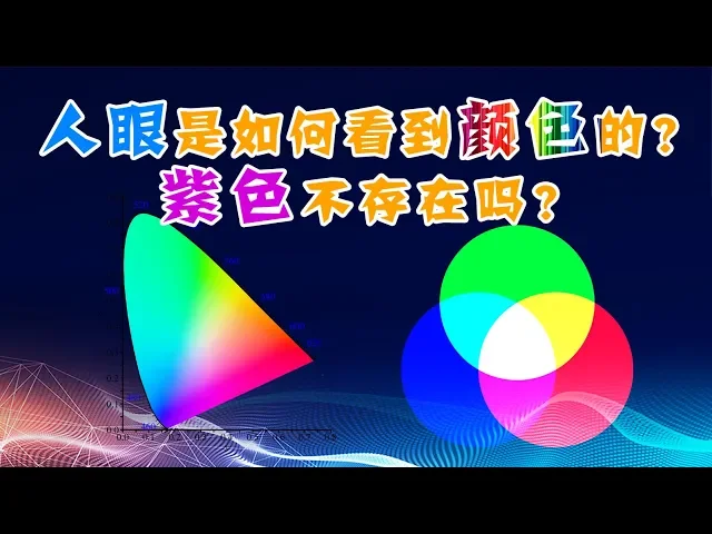人眼是如何看到颜色的?紫色不存在吗?
